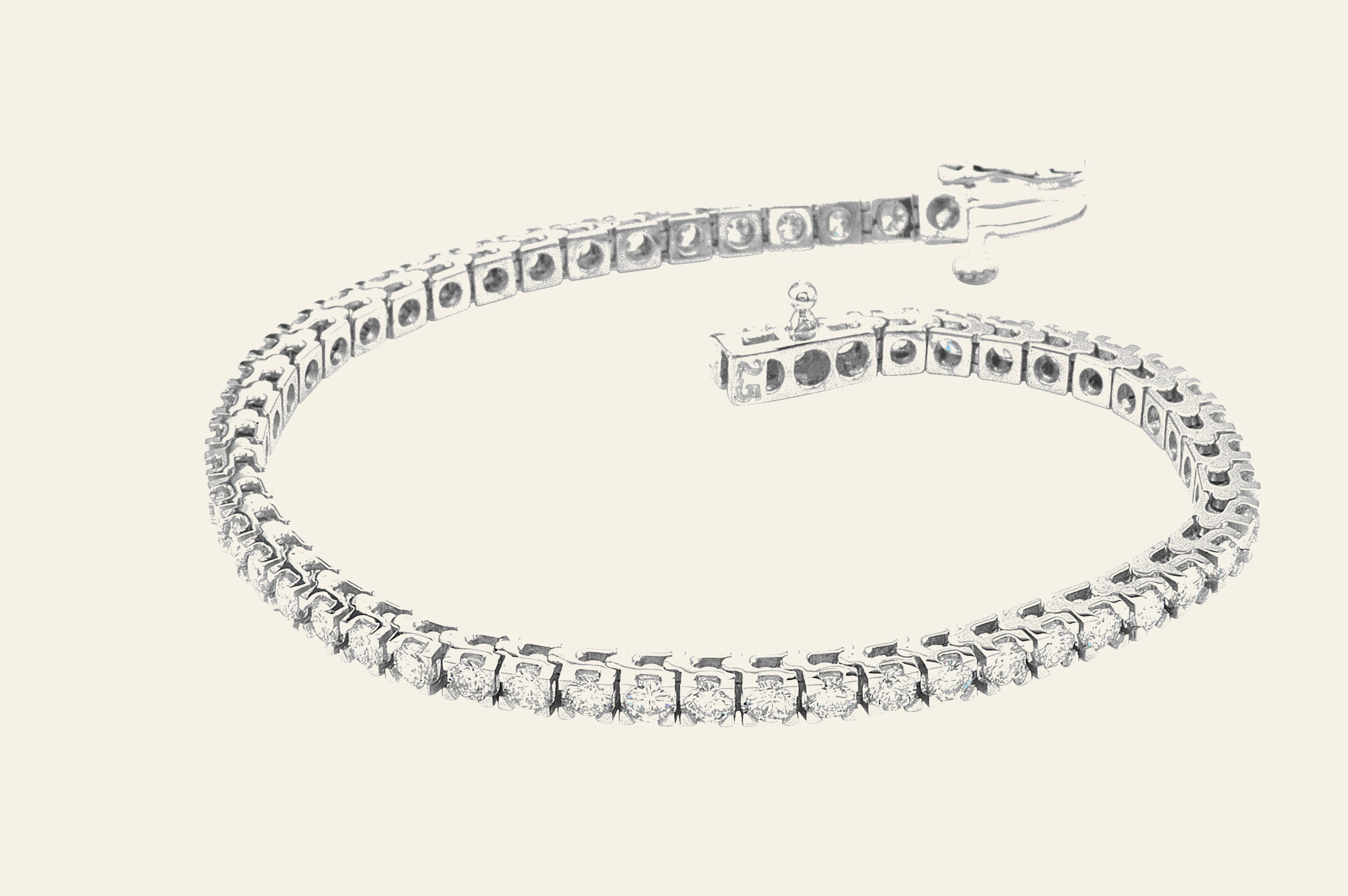 Petite Round Tennis Bracelet