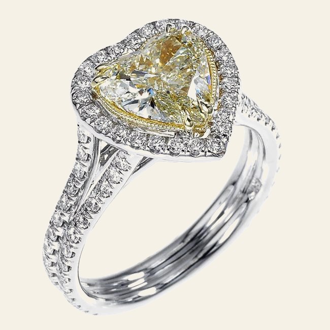 Yellow Heart Halo