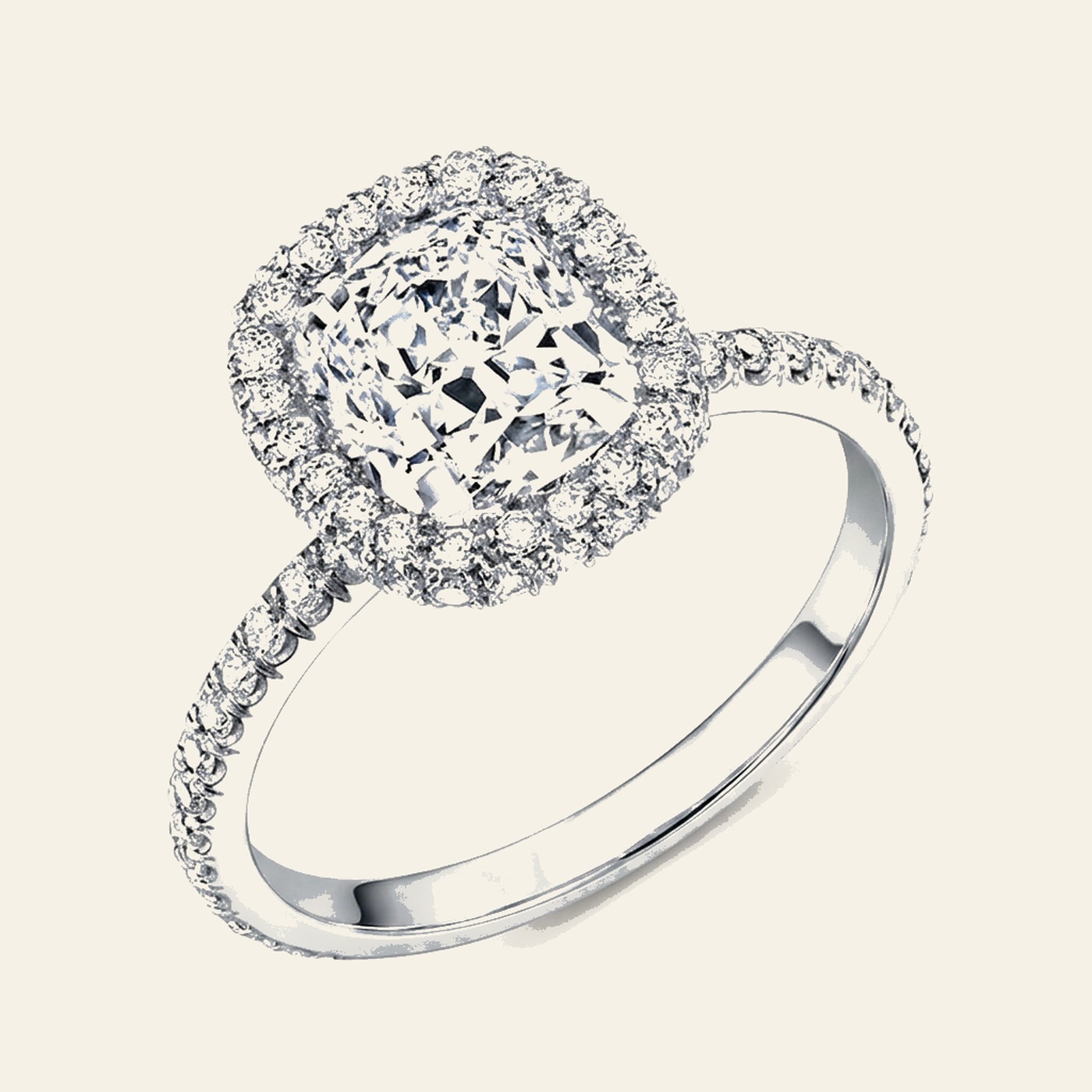 Cushion Double Halo
