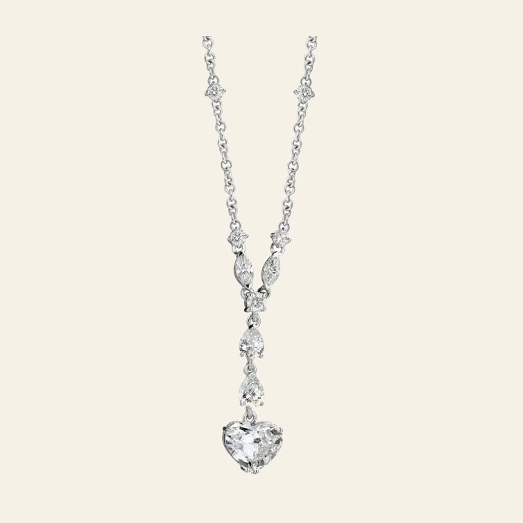 Heart Drop Necklace