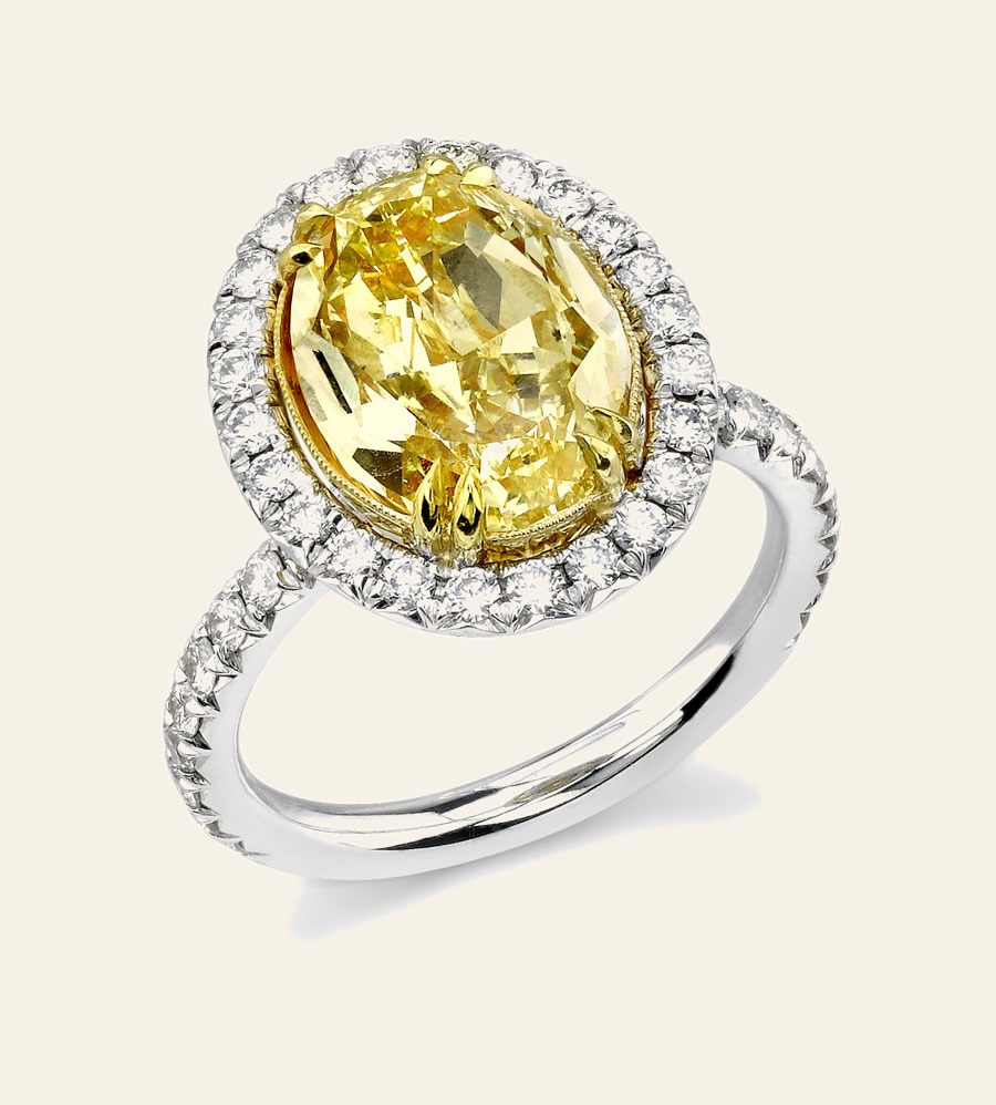 Yellow Oval Crown