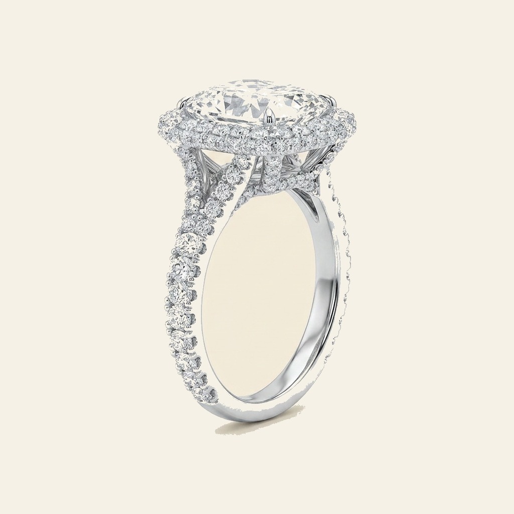 Grand Cushion Halo